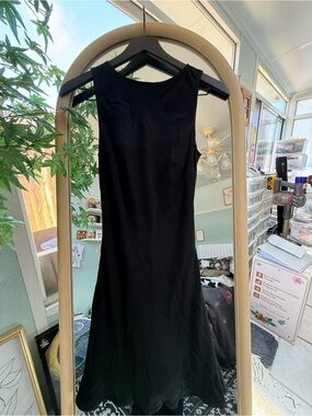 Princess Polly Black Sleeveless Mini Dress